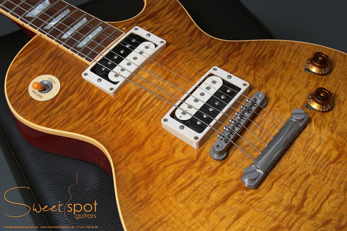 1997 Gibson Les Paul 1958 Custom Shop Art & Historic Reissue R8 AFD Slash Sweetspot Guitars | English